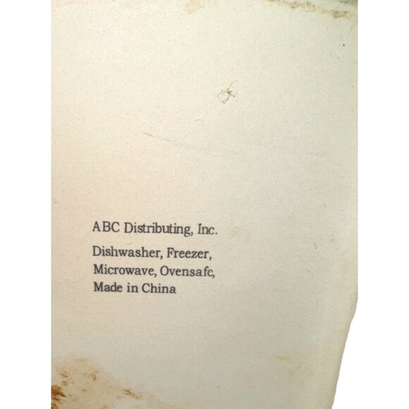 Country Snowman Stoneware Oval Casserole Set - Picture 10 of 11